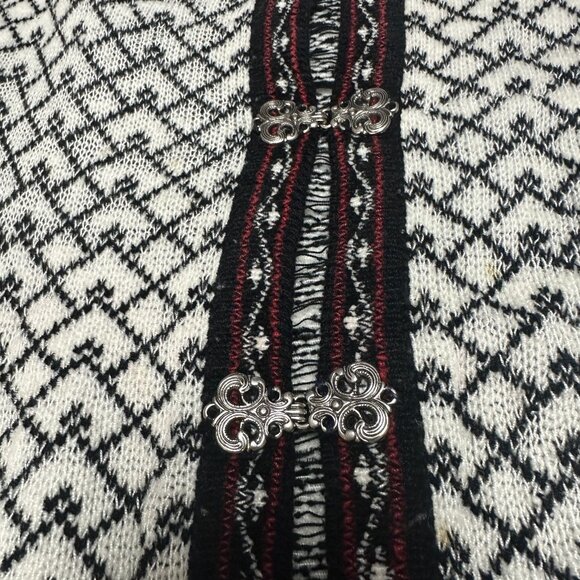 Croft and Barrow Christmas Holiday Sweater Snowflakes Size XL Vintage - Picture 9 of 11